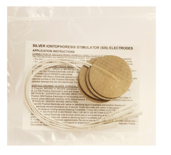 Silver Iontophoresis Medicine Electrotherapy Electrode